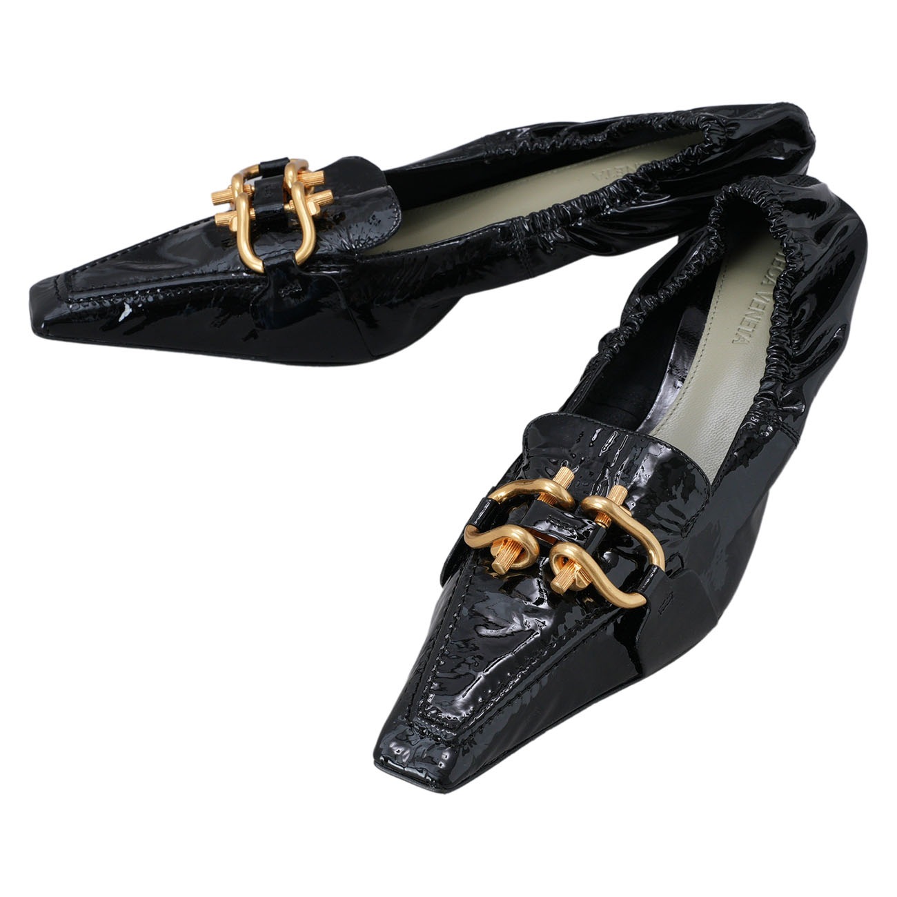 BOTTEGA VENETA(USED)보테가베네타 708897 마담 펌프스 힐 #38